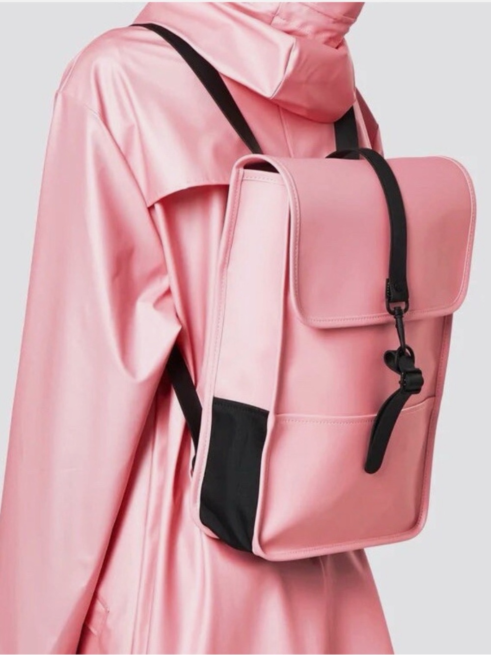 Rains Pink Sky Mini Backpack